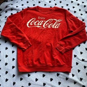 Comfy Coca-cola Coke sweatshirt